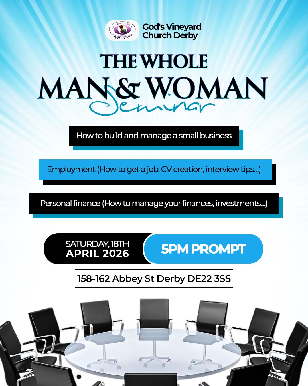 The whole man seminar